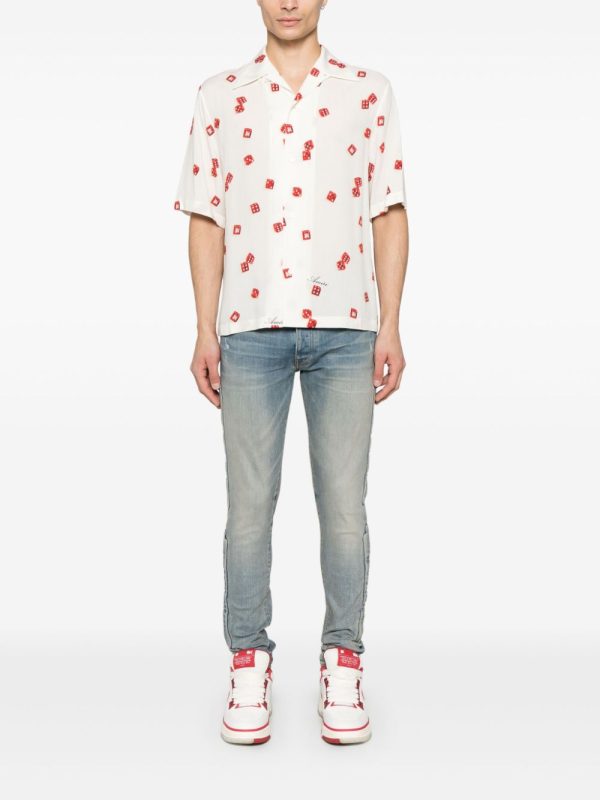 AMIRI - Men 3D Bones Skinny Jean on Sale