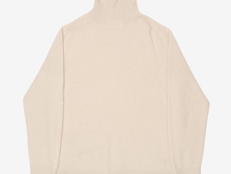 Wool Roll Neck Jumper Fashion