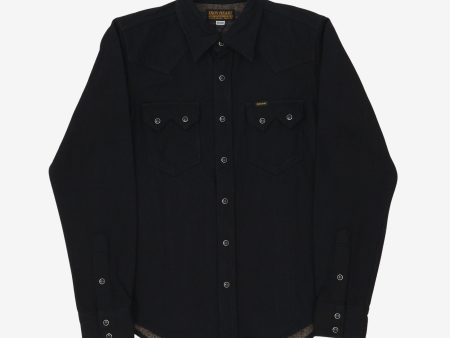 14oz Double Cloth Western Shirt For Cheap