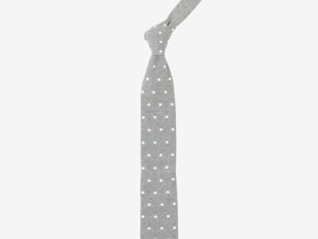 Cotton Knit Tie on Sale