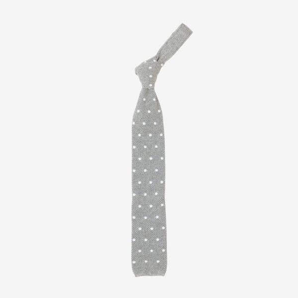 Cotton Knit Tie on Sale