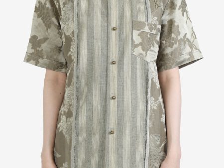 COMMUNS - Unisex Printed Short Sleeve Shirt For Discount