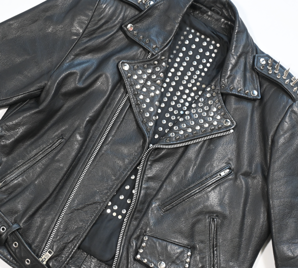 DAN 7:20 Leather Studded Jacket Online Hot Sale