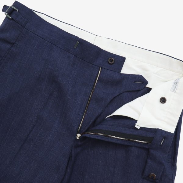 Silk Wool Blend Trousers Online now