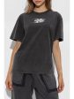 T BY ALEXANDER WANG - Women Short Sleeve Tee With Blade Logo For Sale