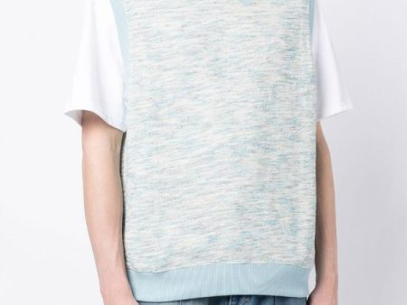 STUSSY - Men Marled Knitwear Vest For Discount