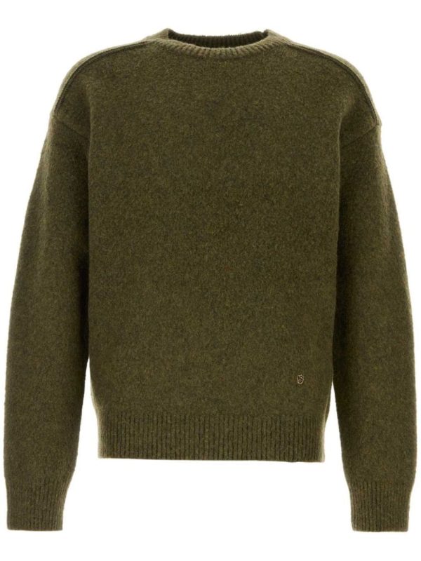 BURBERRY - Men Brushed Lambswool Crewneck For Sale