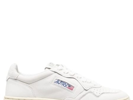 AUTRY - Women Medalist Low 01 Leather Sneakers Online Sale