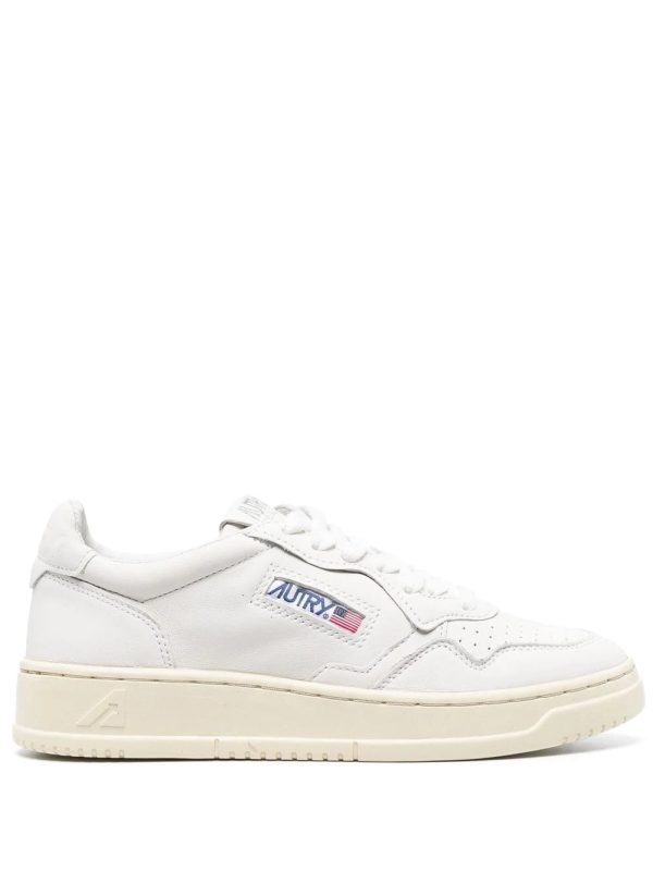 AUTRY - Women Medalist Low 01 Leather Sneakers Online Sale