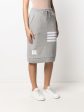 THOM BROWNE - Women 4 Bar Classic Sack Skirt Discount