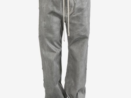 RICK OWENS DRKSHDW - Women Denim Pusher Pants Online Hot Sale