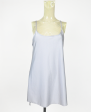 Silver slip dress For Discount