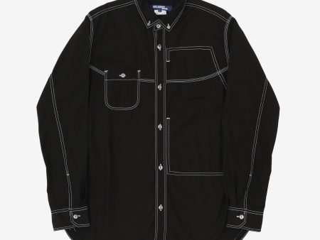 Contrast Stitch BD Shirt Fashion