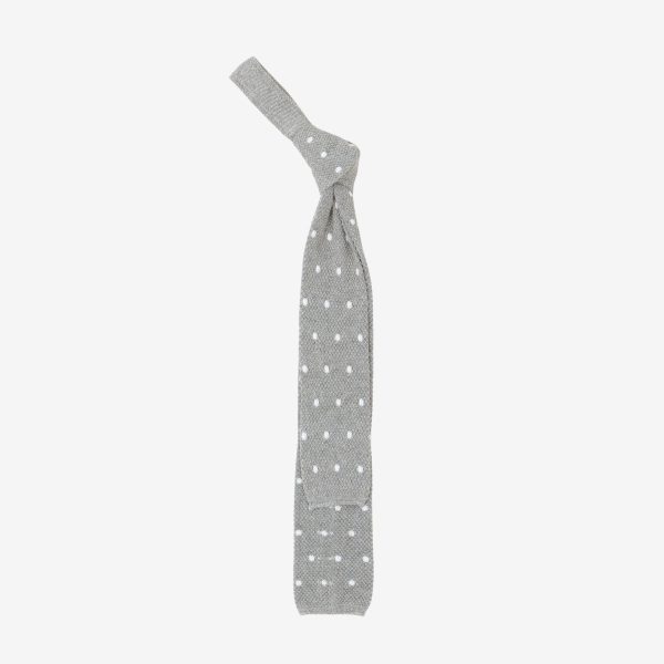 Cotton Knit Tie on Sale