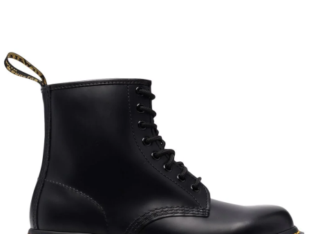 DR. MARTENS - 1460 Smooth Leather Lace Up Boots Hot on Sale